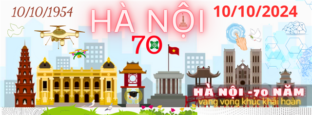 Hanoi: 70 Glorious Years of Flags and Flowers